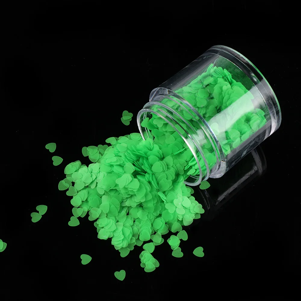 Светящиеся Блестки для ногтей флуоресцентные хлопья блестящая голографическая