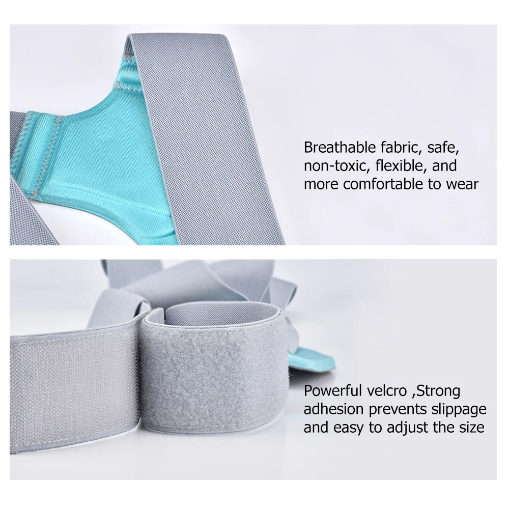 Мужской Женский Регулируемая Корсет Для Коррекции Осанки обратно Поддержка