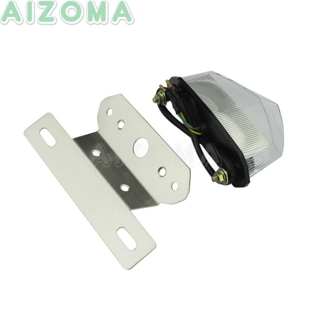 Задние стоп-сигналы для мотоциклов 12 В постоянного тока светодиодные фонари с