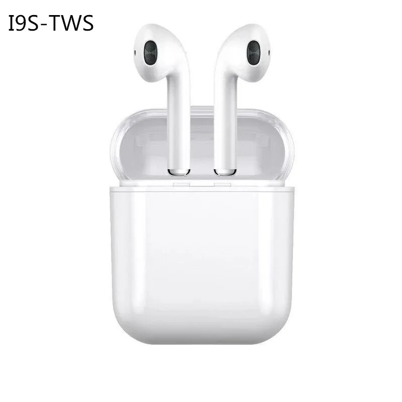 I9s TWS беспроводные магнитные аттракционы 5,0 mi наушники manos libres bluetooth telefono oreja для huawei xiaomi airdot xio mi mp4 - Цвет: Белый