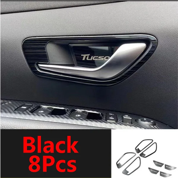 

Для Hyundai Tucson NX4 2021, внутренняя дверь автомобиля, чаша, ручка, патч, нержавеющая сталь, дверь, фотоэлементы, декоративные наклейки, аксессуары
