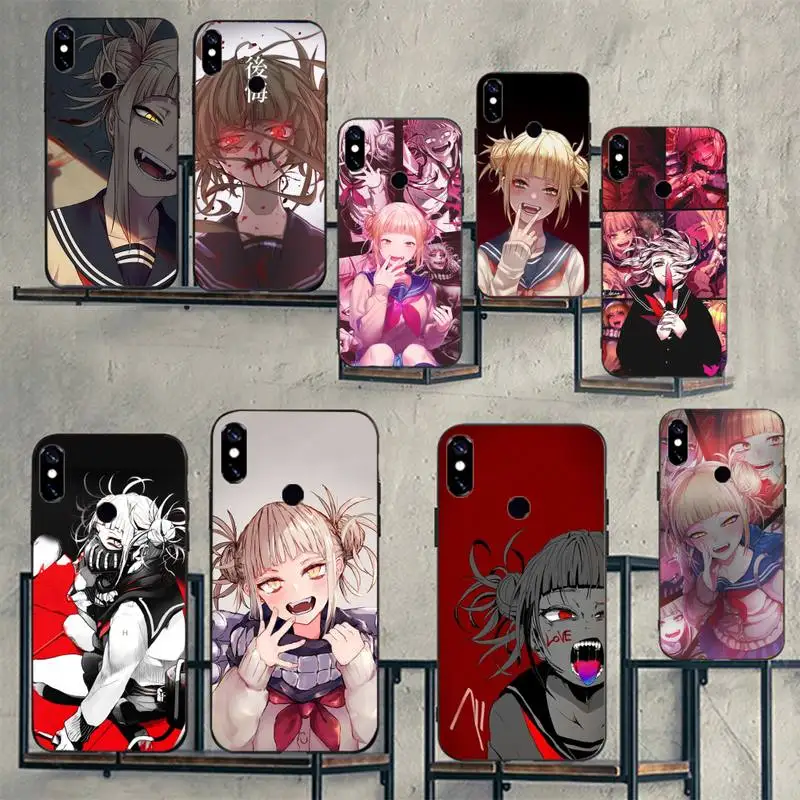 

Anime My Hero Toga Himiko Phone Case For Xiaomi Redmi note 7 8 9 11 t s 10 A pro lite funda shell coque cover