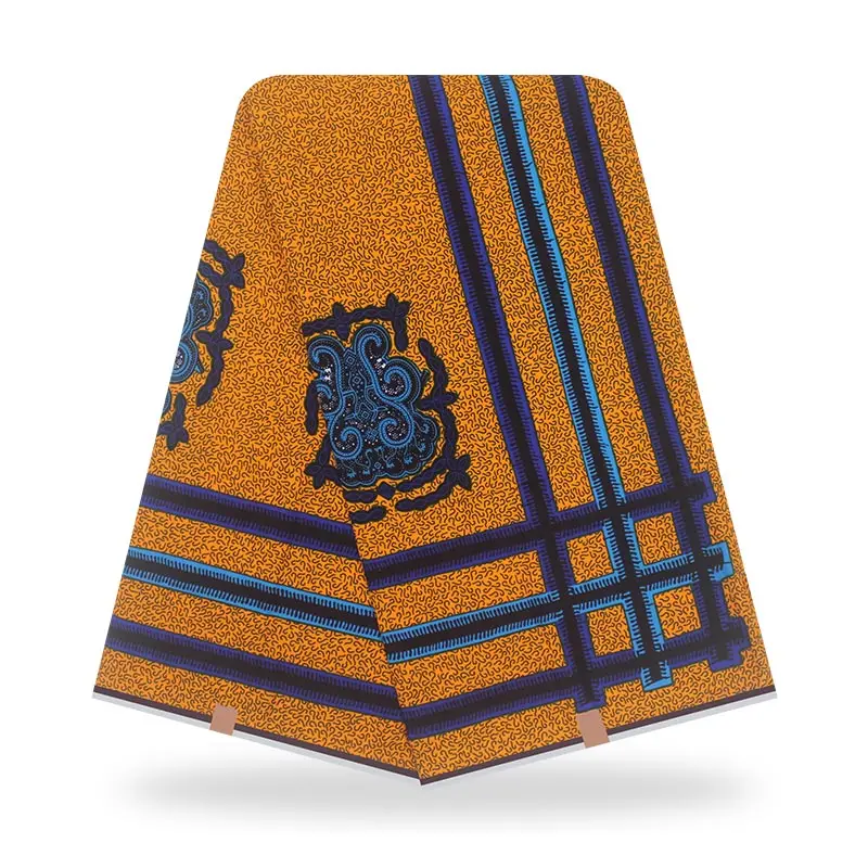 Африканская восковая ткань с принтом hitarget дешевая африканская нигерийская