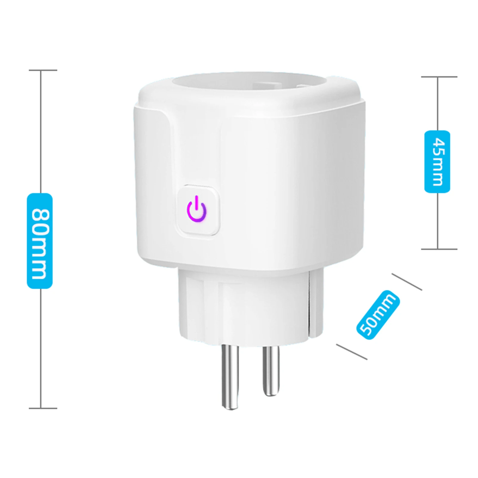 Интеллектуальный инструмент для розетки A-dapter с беспроводным подключением Tuya