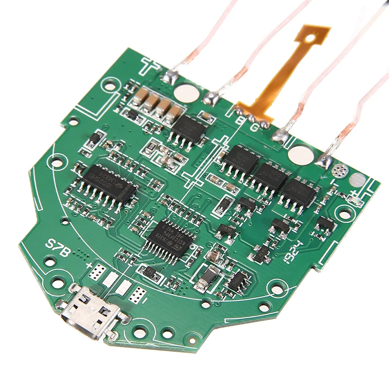 

10W Qi Fast Charging Wireless Charger PCBA Circuit Board Dual 2 Coils DIY DC 5V 2A Qi Wireless Charging Standard Accessories
