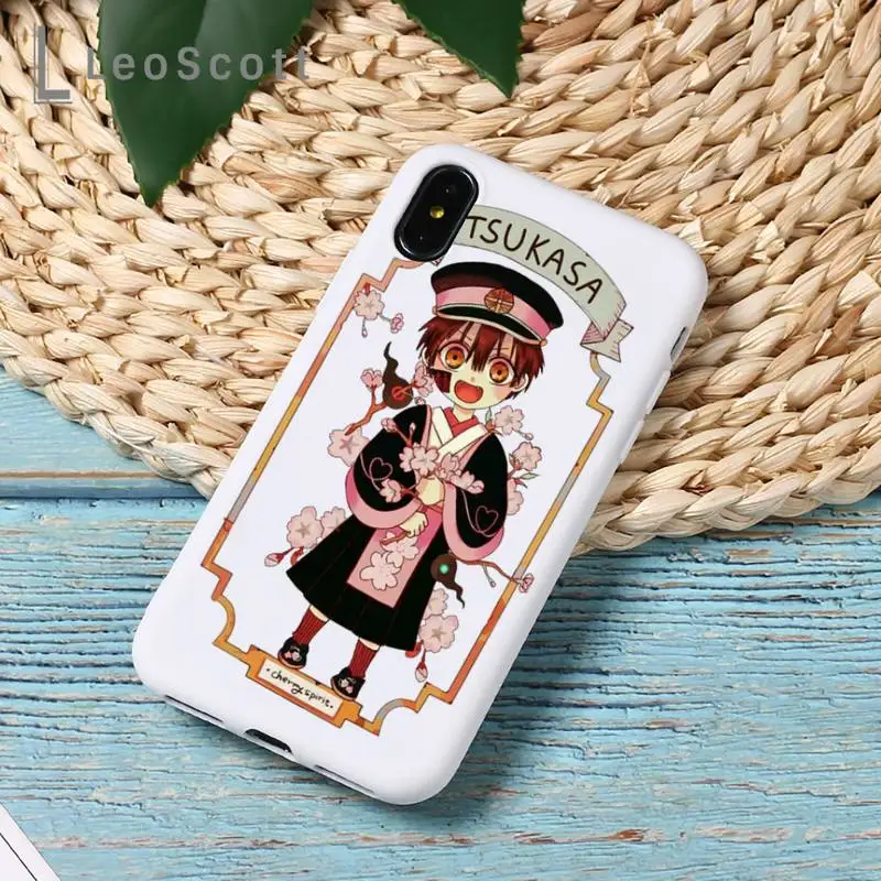 

Toilet Bound Hanako Kun Phone Case Candy Color for iPhone 6 7 8 11 12 s mini pro X XS XR MAX Plus