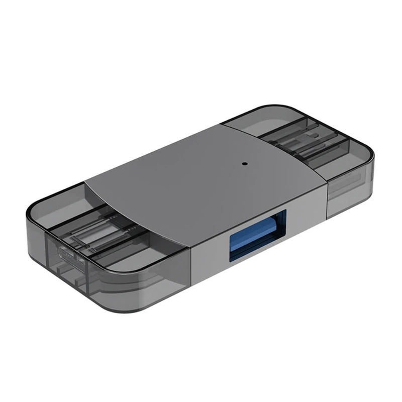 Мощный конвертер адаптера OTG подходит для 8-контактного планшетов USB 3 0 с