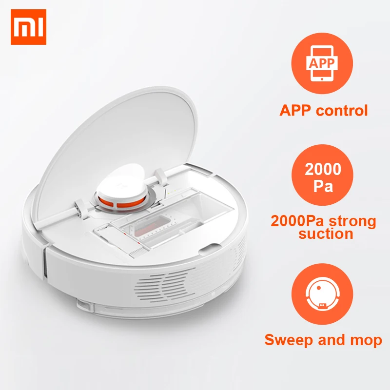 Xiaomi пылесос робот умный дом план Тип Роботизированный для уборки пыли Wifi приложение автоматическая зарядка дистанционное управление Быстрая