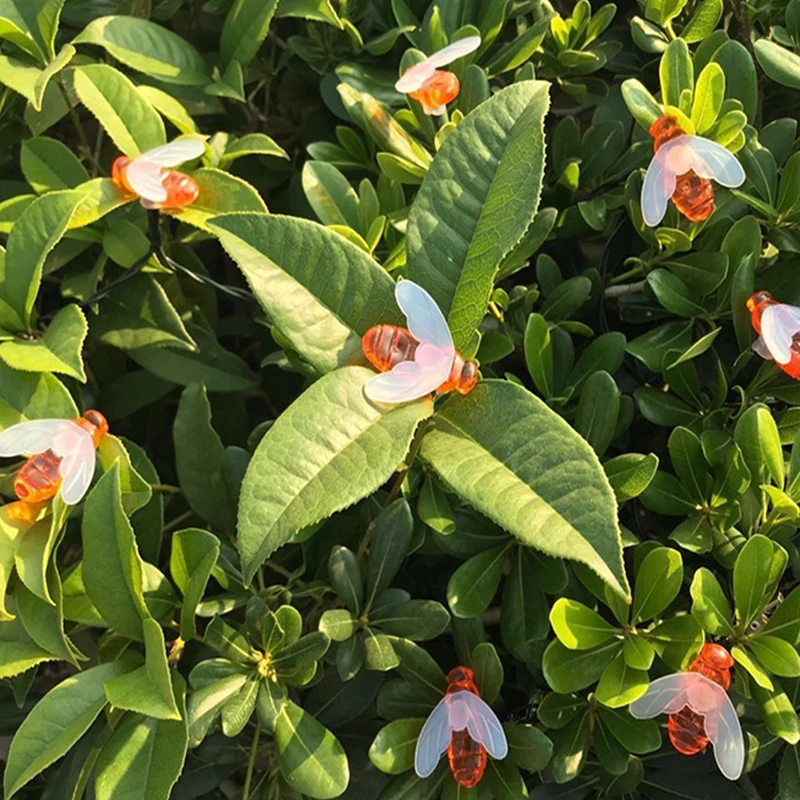 

Christmas Garland Honey Lights Solar Powered Led String Fairy Light Cute 20leds 30leds 50leds New Garden Patio Garland Lights