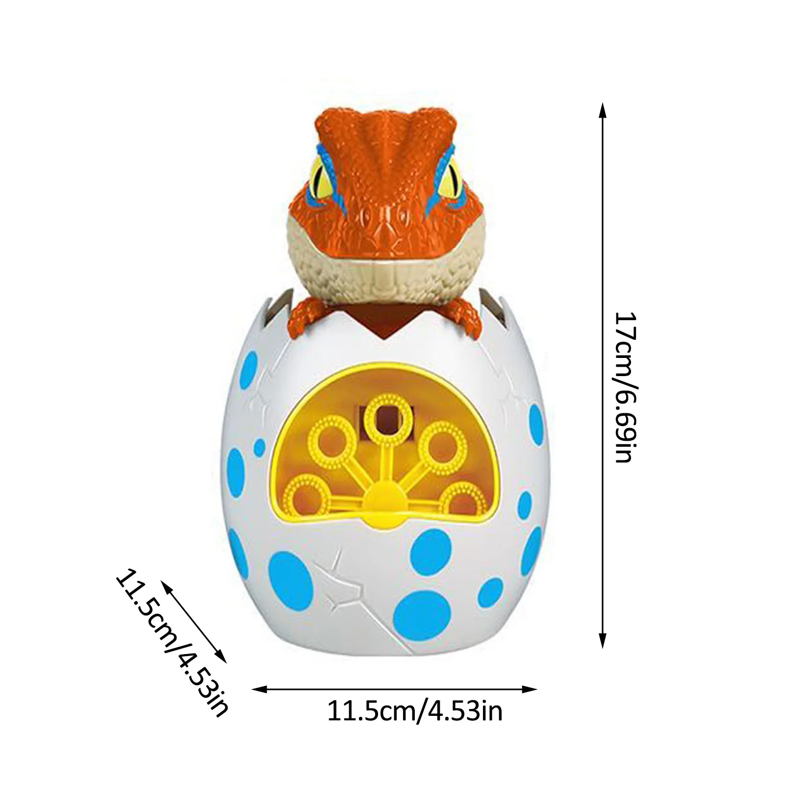 

Dinosaur Egg Bubble Maker Electric Bubble Machine Automatic Bubble Making Toy For 3-Year Kids Toddler Children Kindergarten
