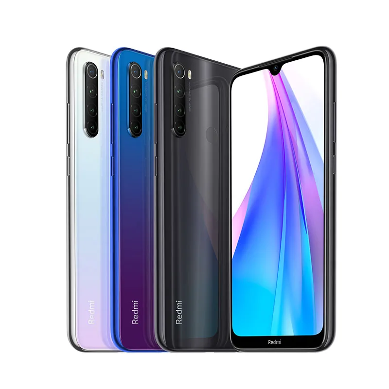 Новая глобальная версия Xiaomi Redmi Note 8 T 4 Гб ОЗУ 128 ПЗУ смартфон 48мп четыре камеры NFC