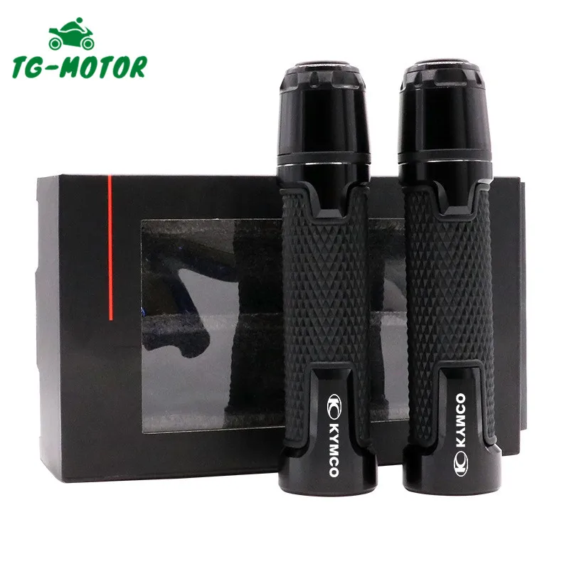 

TG-Motor 22mm Anti-Skid Handle Grips grips end For KYMCO AK550 Downtown X-TOWN KXCT Xciting 125 250 300 400 S400 500 handlebar