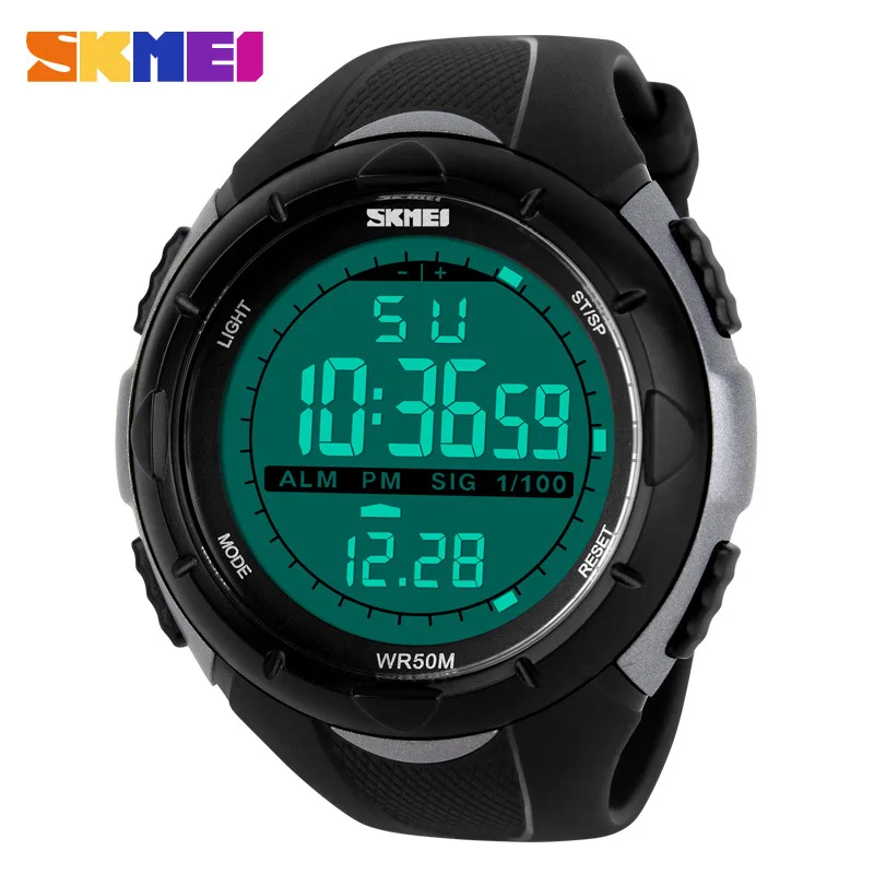 

SKMEI1025 men's multifunctional water sports electronic watch men's LED student watch