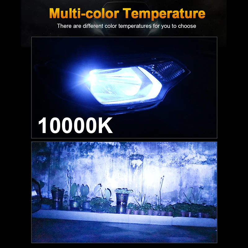 Высокая мощность мини H7 led H4 9005 9006 HB4 H8 H11 мотоциклетные фары лампы для автомобилей