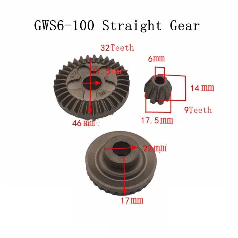

1 Набор, запчасти для угловой шлифовальной машины Bosch GWS6-100