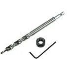 Набор ступенчатых Сверл с шестигранным углублением, 14 дюйма, для карманных сверл Kreg, направляющая для сверления отверстий, 38 дюйма, новинка, 4XFD