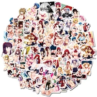 100pcs manga sexy bunny girl stickers for notebook laptop scrapbooking material adesivi scraobook supplies personalized sticker