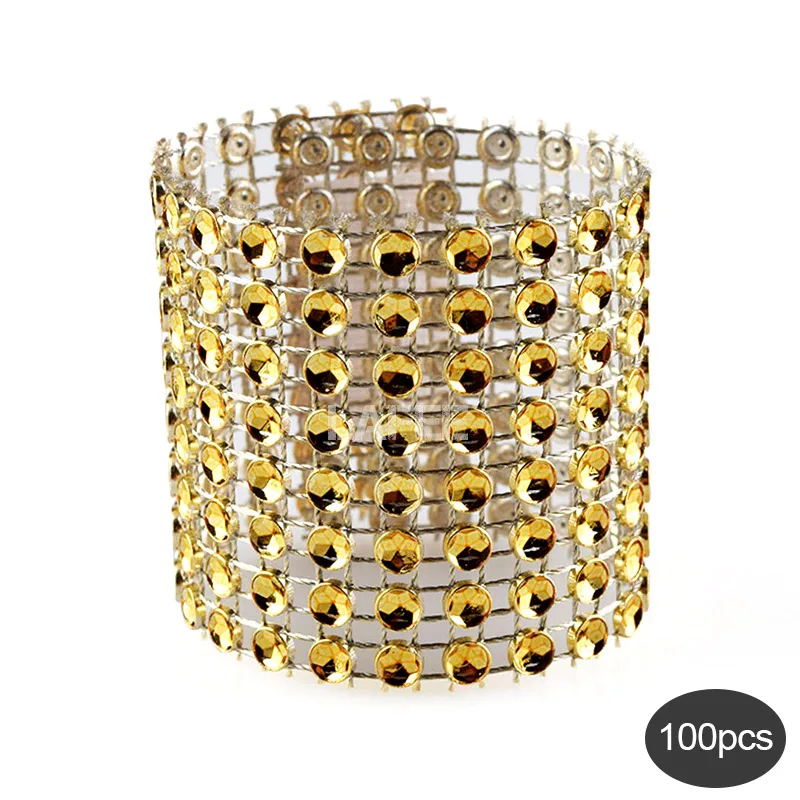 100 шт. пряжки для салфеток в европейском стиле|napkin rings|rhinestone napkin ringnapkin rings for weddings |