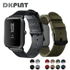 Ремешок сменный DKPLNT универсальный для часов, спортивный нейлоновый браслет для Huami Xiaomi Amazfit Bip for WeLoop hey 3s Ticwatch2 GTS, 20 мм