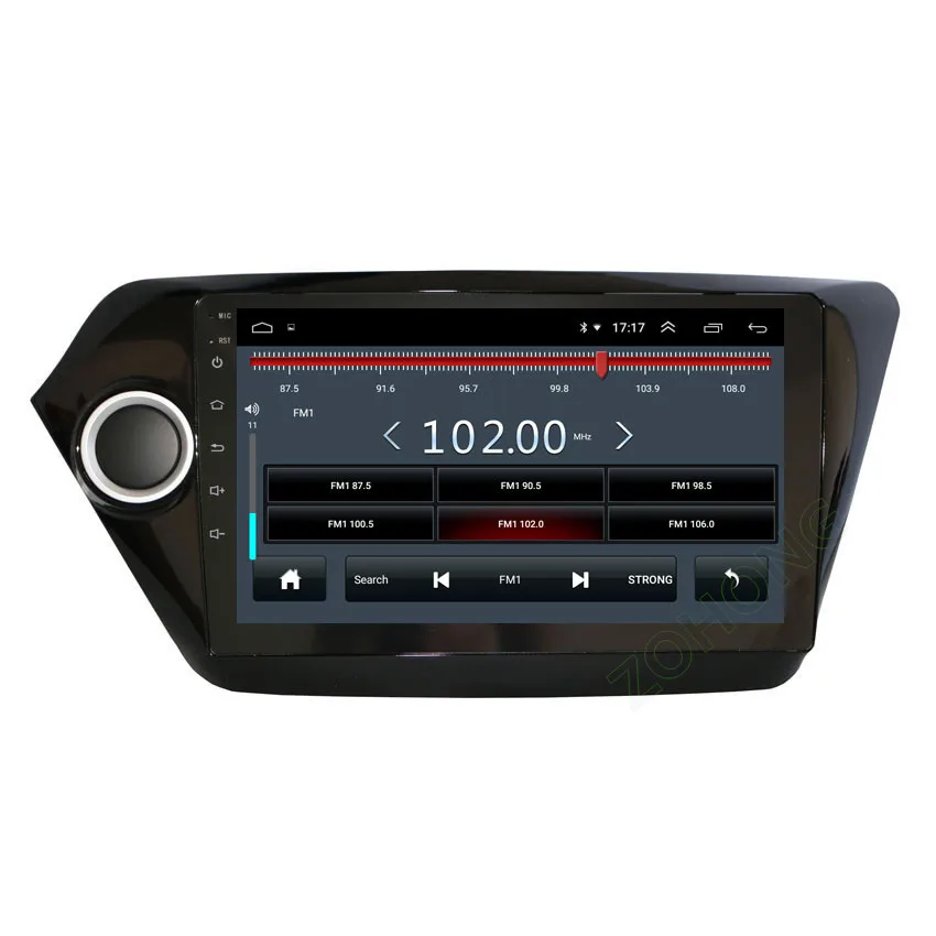 DSP 36EQ 4G 2.5D 2+ 32Gb для KIA K2 Android 9,0 автомобильный DVD мультимедийный плеер для KIA RIO 3 Авторадио автомобильный gps-навигация, радио, стерео