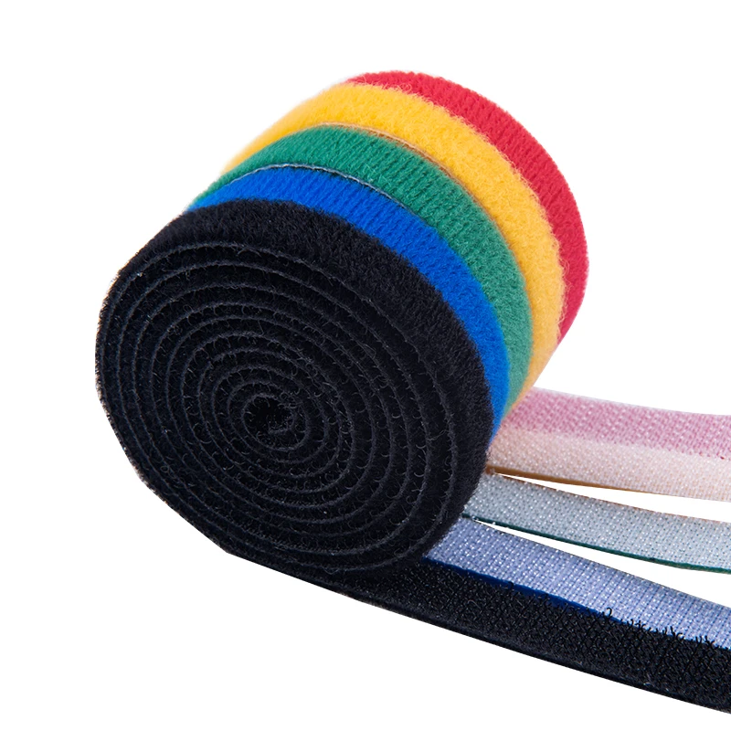 Самозахватывающаяся нейлоновая лента на липучке 5 цветов выбор | Компьютеры и