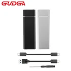 Чехол GUDGA M2 SSD с Usb 3,1 на M.2 NGFF SATA Корпус твердотельный накопитель адаптер Hd Externo портативный UASP для 2242 2260 2280
