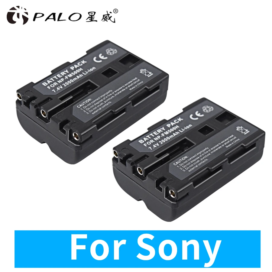2 шт. NP-FM500H NP FM500H FM50 Батарея для SONY A57 A65 A77 A450 A560 A580 A900 A58 A99 A550 A200 A300 A350 A700 A850 F717 A58