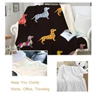 Прямая поставка, индивидуальное одеяло для собаки Sherpa, покрывало, одеяло с рисунком из мультфильма, покрывало для cama 130*150 см150*200 см