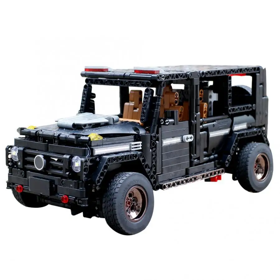 2.4Ghz RC Car Highly Simulation Remote Control DIY Assembly Off-road Vehicle Toy with Cool Light for Children | Игрушки и хобби