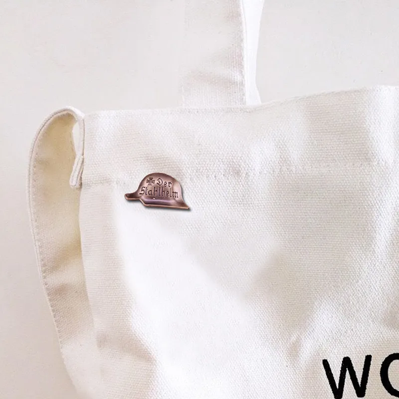 Винтажный немецкий Стальной шлем значок военный подарок | Украшения и аксессуары