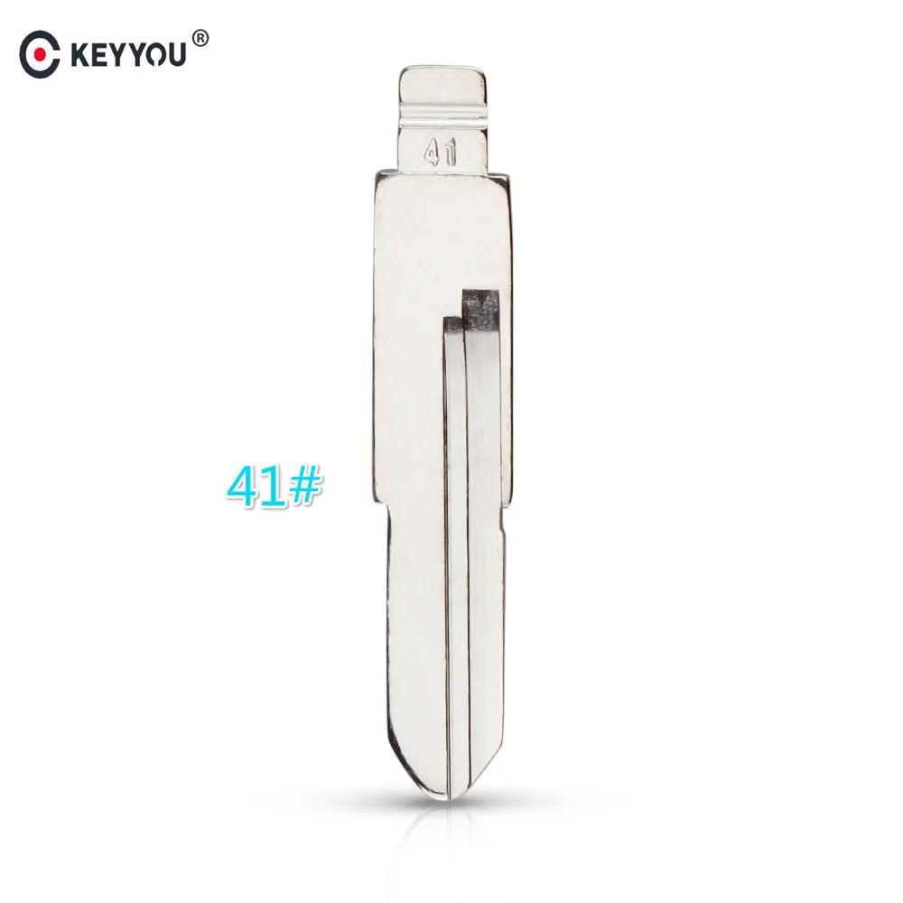KEYYOU металлический пустой флип KD полотно дистанционного ключа типа #41 для Trumpchi NO. 41
