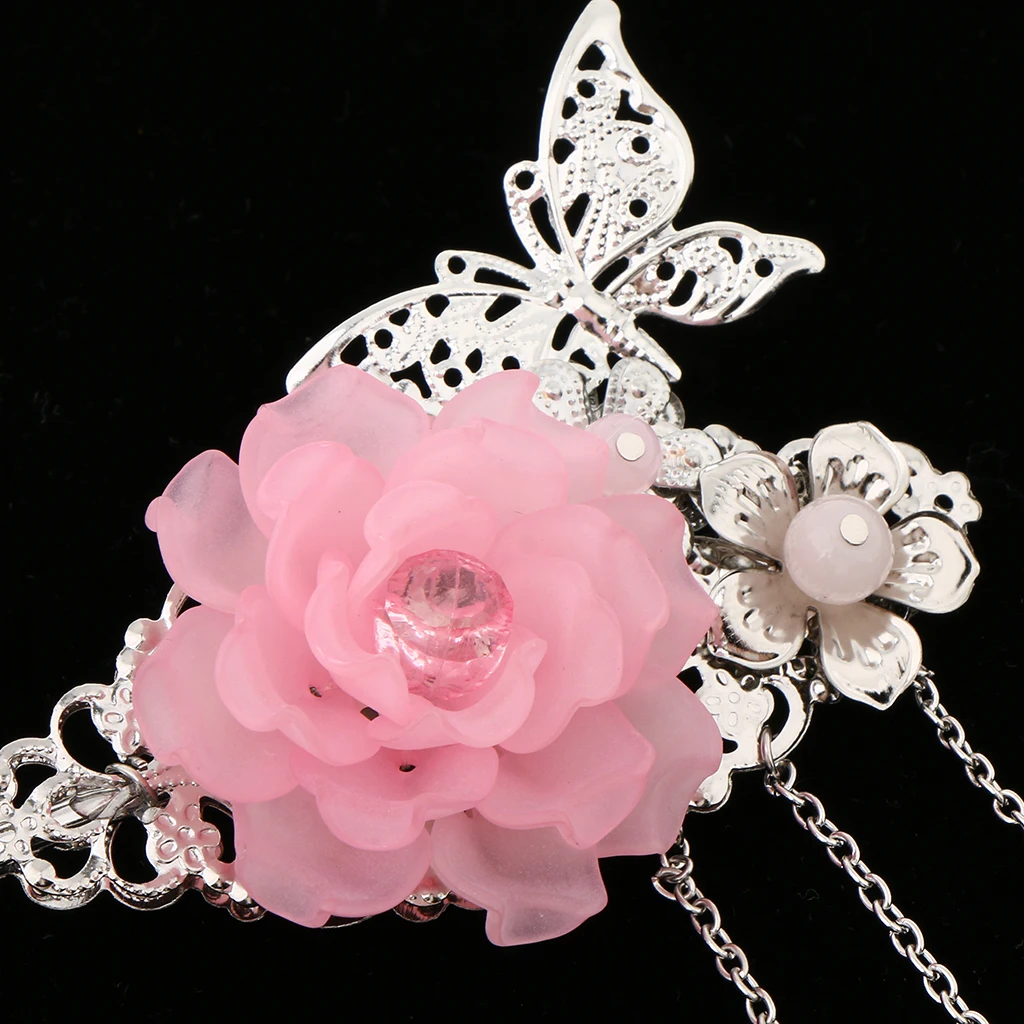 Древняя китайская в японском стиле Цветочные волос палочка Шпилька для с