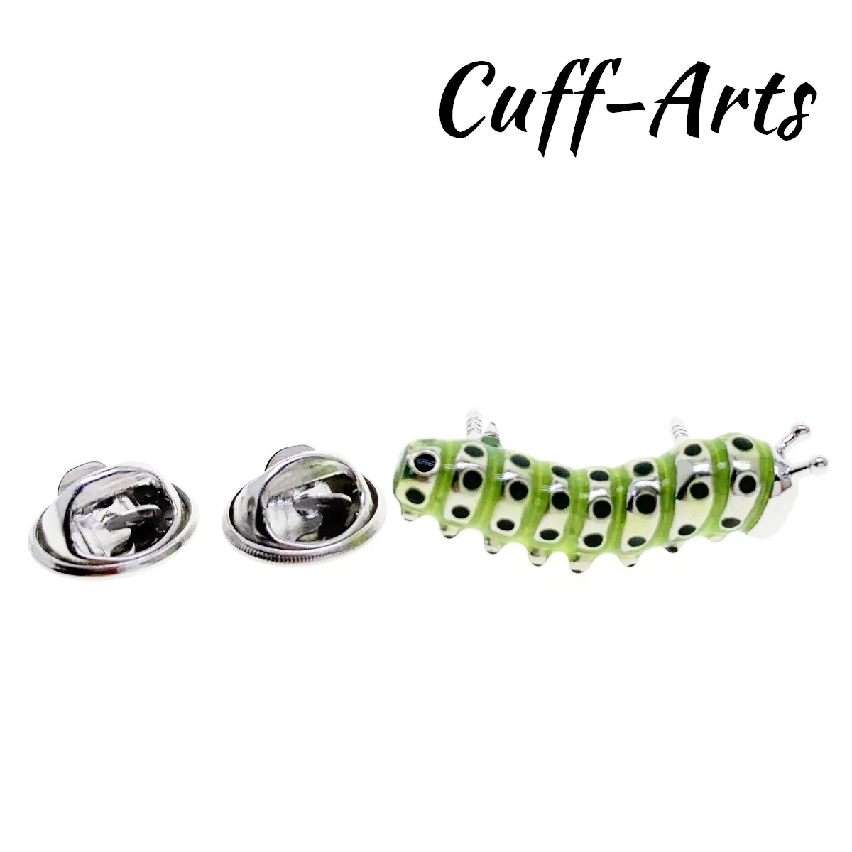 Значки на лацкан для мужчин значок булавке в форме насекомого гусеницы брошка