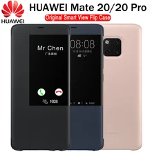 New HUAWEI MATE 20 Pro Case Original 100% Official Smart View Protection Cover HUAWEI MATE 20 Case Window Flip Leather Cover