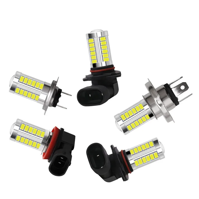1 шт. H7 H8/H11 HB4 9005 9006 светодиодные лампы для противотуманных фар 21 Вт 3030SMD 800LM 6000K