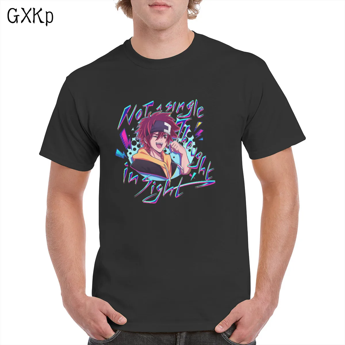 

Pop SK8 Reki Not A Single Thought In Sight t shirt Cotton Anime Aesthetic Top Ulzzang graphics T-shirt Oversized Female/Man