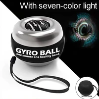 colorful metail force power wrist ball gyroscope spinning wrist rotor gym hand grip exerciser gyro fitness ball muscle relax