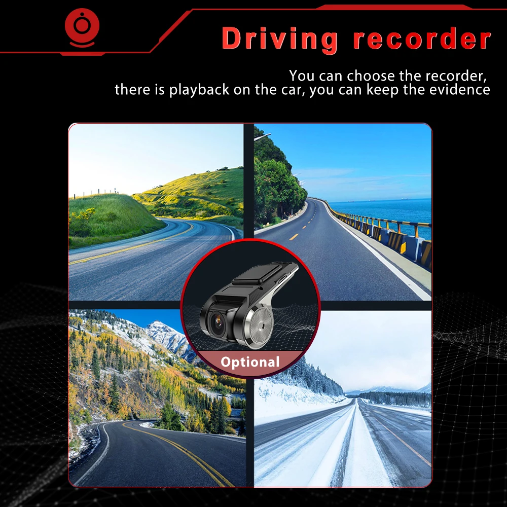 AMPrime AI автомобильный 8-ядерный Android 7-дюймовый емкостный сенсорный экран Высокое