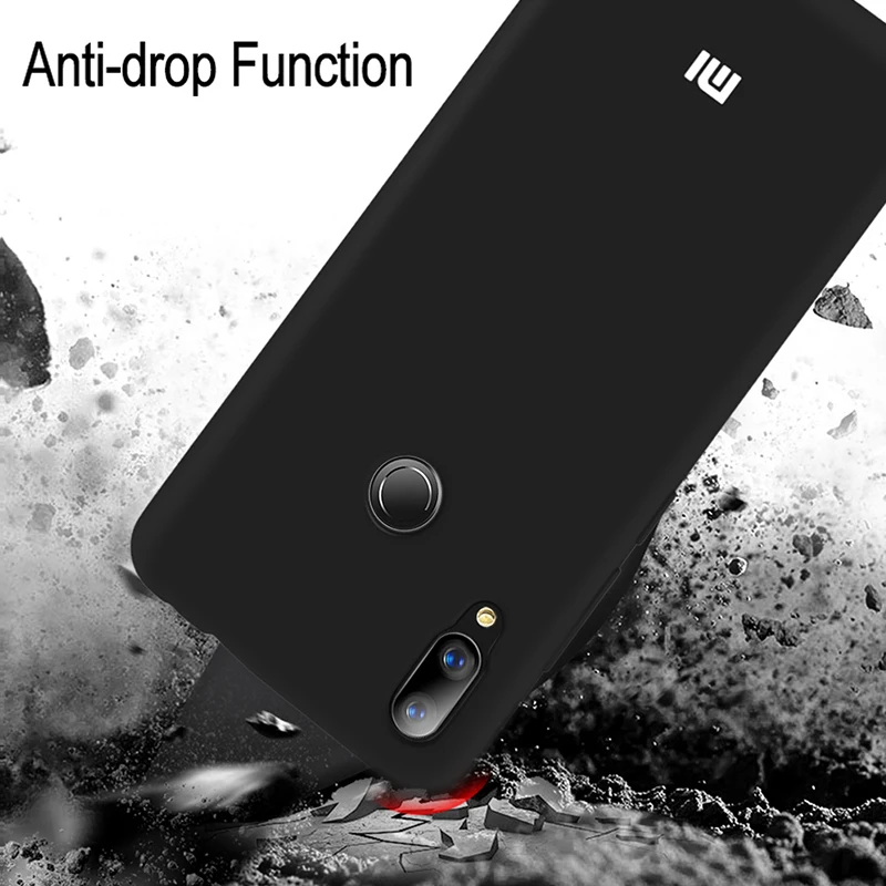 Xiao mi Red Note 7 Чехол жидкий силиконовый мягкий защитный чехол Xiaomi 9 9T 8 SE A2 Lite красный 6