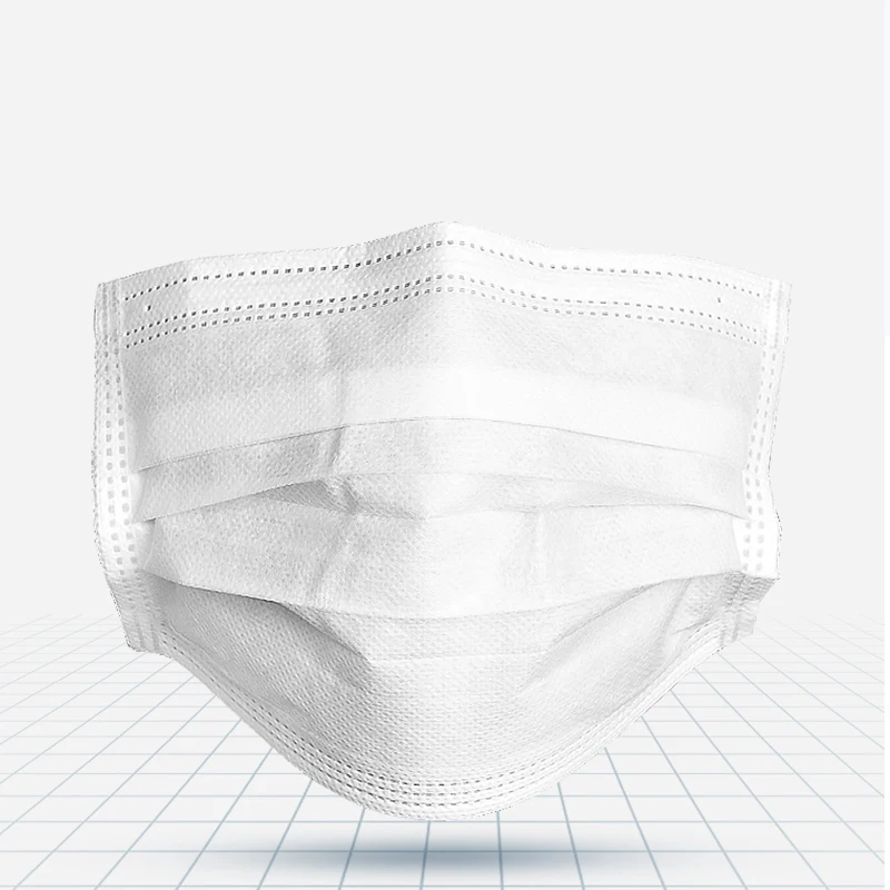 Модные Белые воздухопроницаемые защитные маски с тремя напольными фильтрами