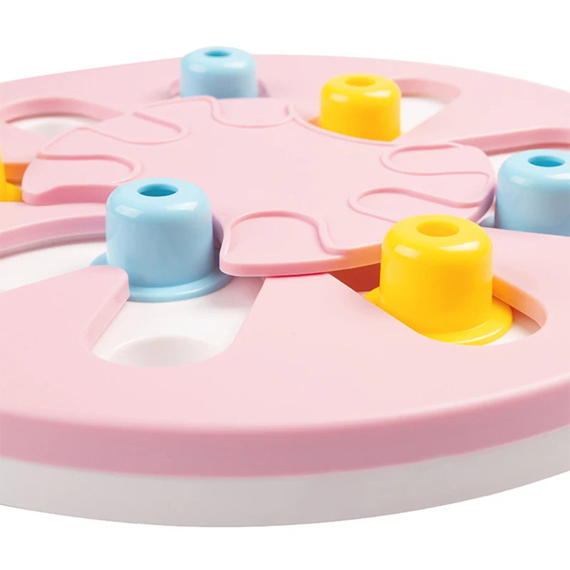 Игрушки головоломки для собак дозатор щенков увеличение IQ интерактивный цветок