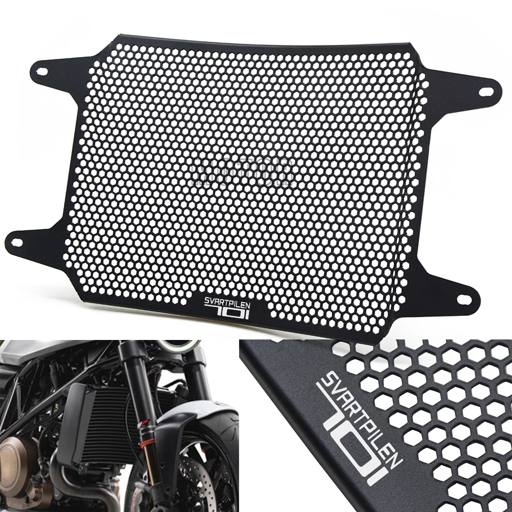 

Аксессуары для мотоциклов рама фитинги радиатор решетка радиатора Защитная крышка для Husqvarna Svartpilen 701/Svartpilen701 2019-2020