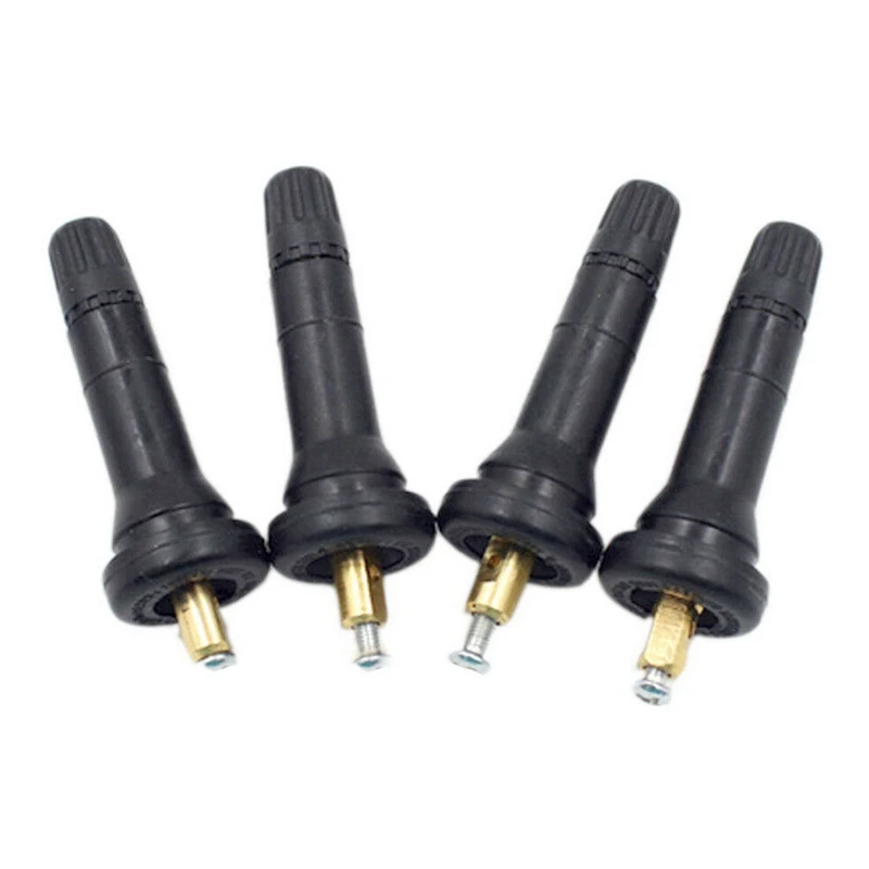 

4Pcs Type Tire Pressure Sensor Tpms Valve Stem Nozzle For Chevrolet Renault Ford