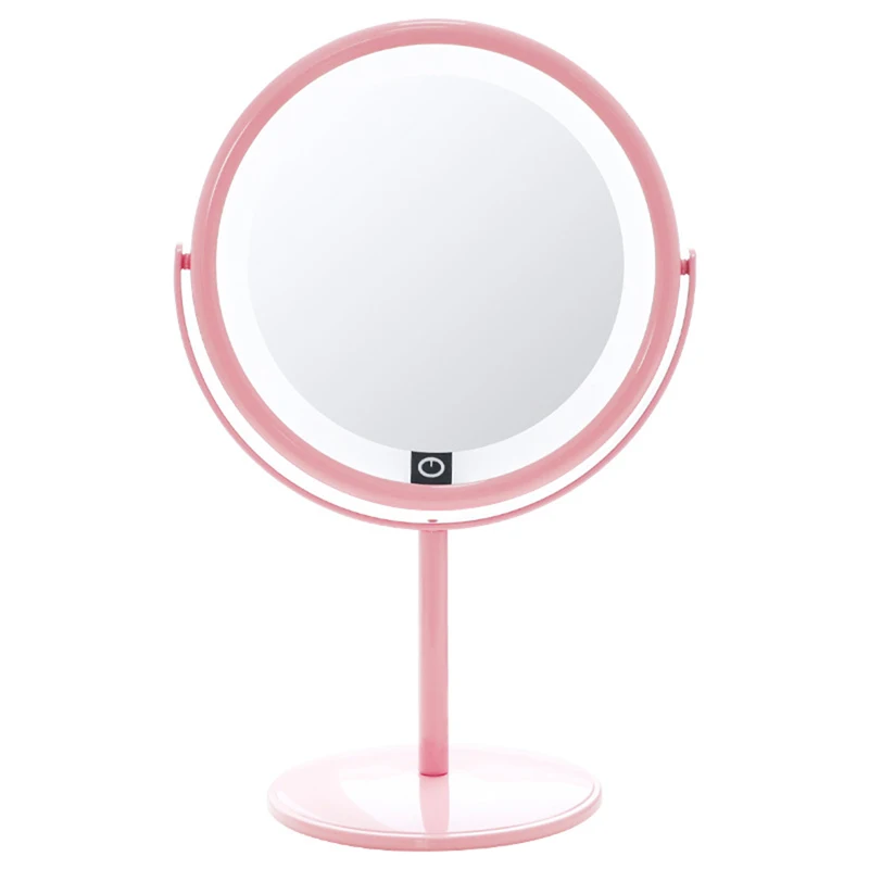 Зеркало для макияжа светодиодный светильник косметические зеркала круглой