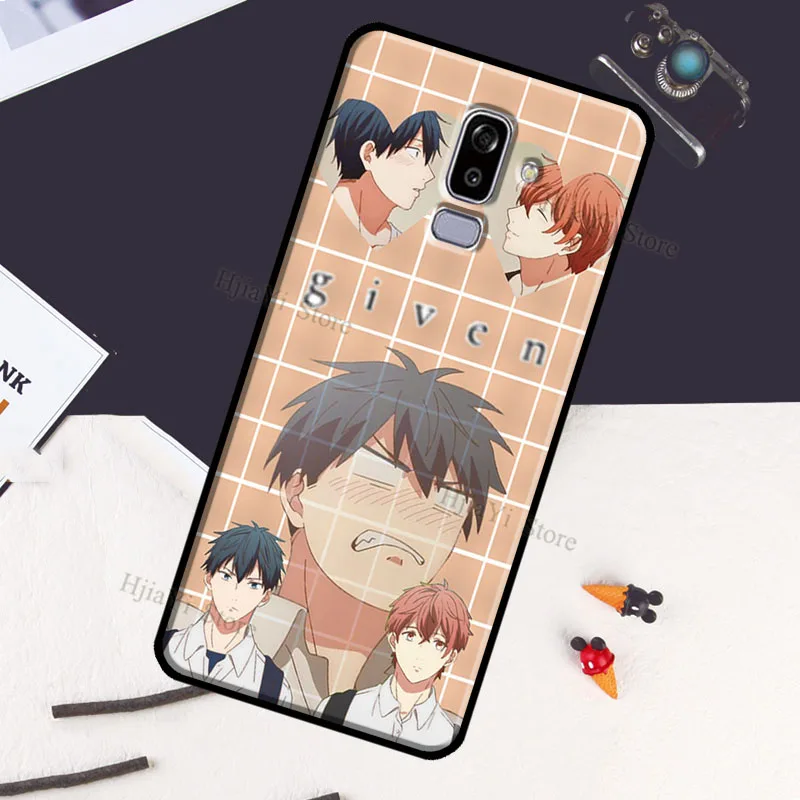 Чехол для телефона с обоями Given Yaoi Anime для Samsung Galaxy J1 J3 J5 J7 A3 A5 2016 2017 A8 A6 Plus A7 A9 J4 J6 J8 2018.