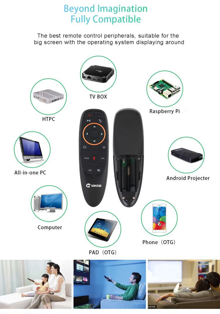 G10 Air mouse голосовой пульт дистанционного управления беспроводной Google плеер ИК обучающий гироскоп для Android tv Box H96 max HK1 max KM3