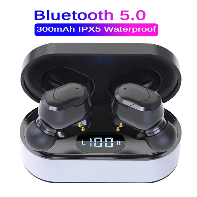 Спортивные Беспроводные наушники JS1 TWS Bluetooth V5.0 вкладыши PK E6S A6S M1 M2 стерео