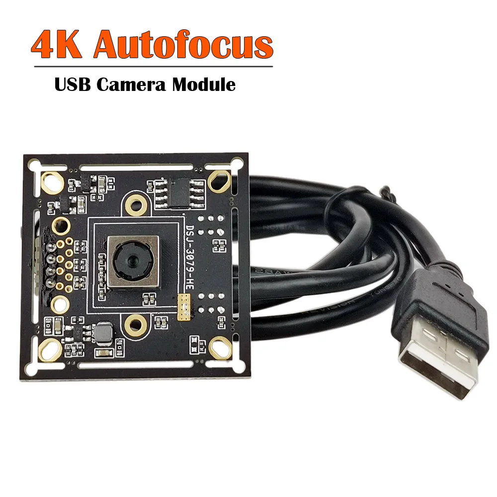 

Autofocus Camera Module 8MP CMOS IMX179 Sensor HD 4K 3264 X 2448 Mjpeg Mini USB2.0 Webcam Board for Android, Linux, Windows