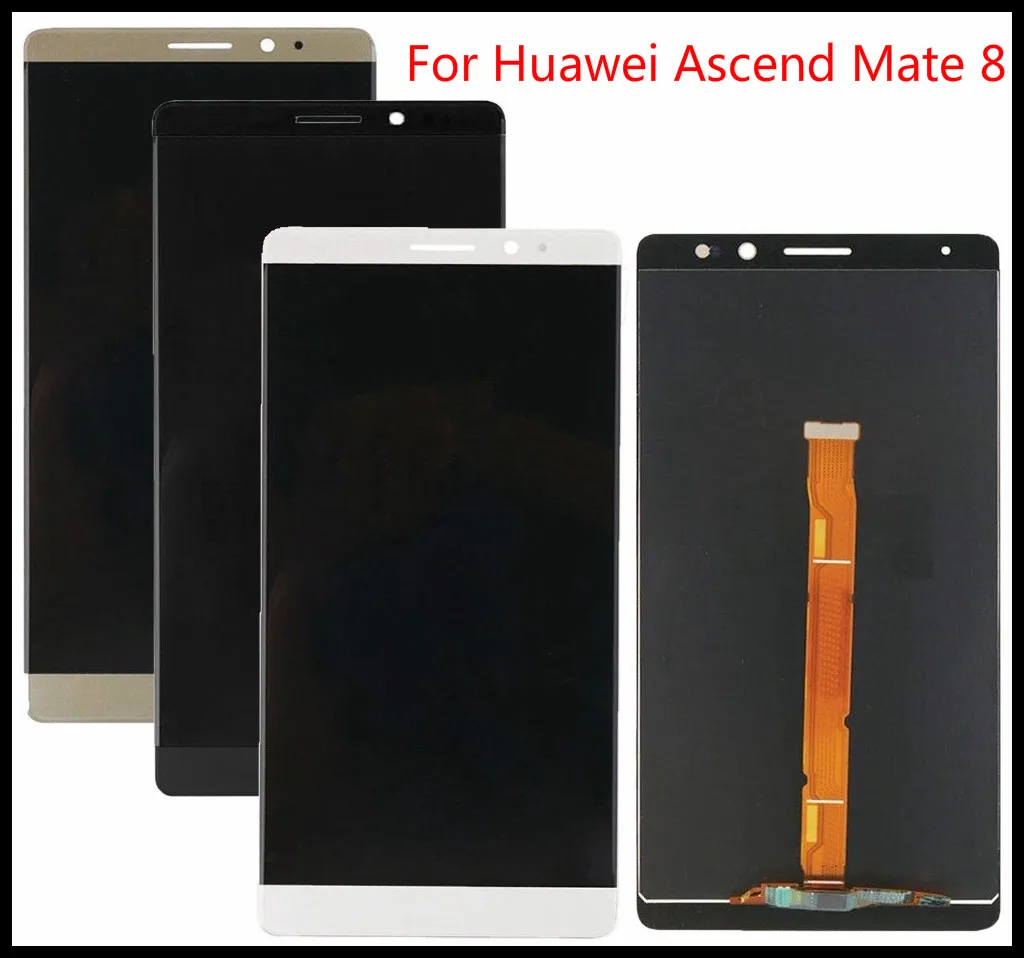 High Quality For Huawei Ascend Mate 8 LCD Display + Touch Screen Digitizer Assembly Free Tools Replacement | Мобильные телефоны и