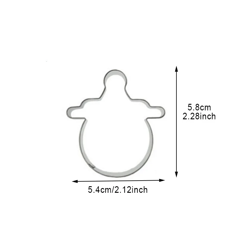 Нержавеющая сталь детская бутылка Форма торт форма печенье резаки инструменты